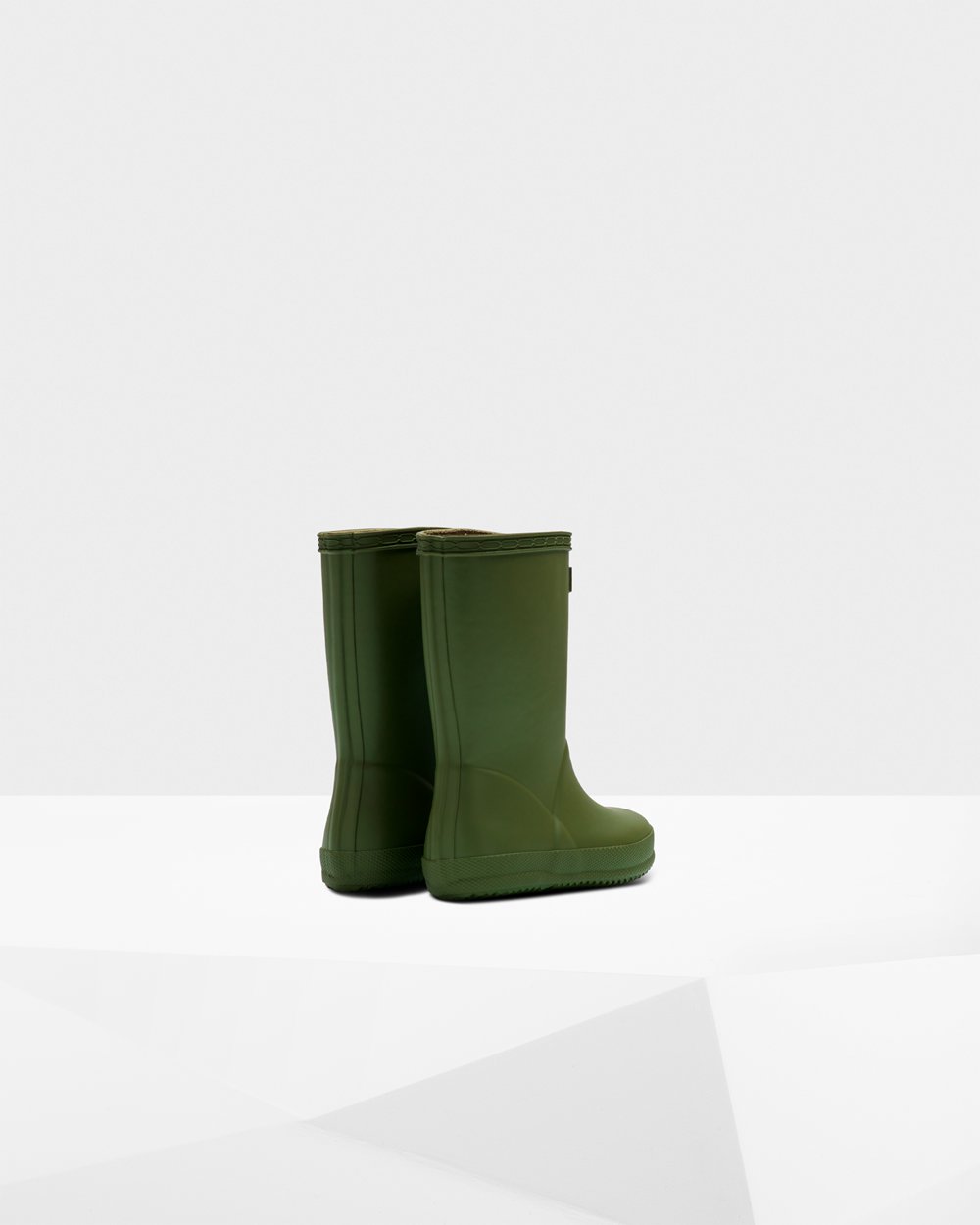 Kids Hunter Rain Boots Green - Original First Classic - 4056913-KG